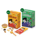 Mama Nourish Laddubar Combo – Gondh Laddubar + Dryfruit Laddubar | Grandma’s Original Recipes | No Added Sugar, No Preservatives | Wholesome Energy, Anytime