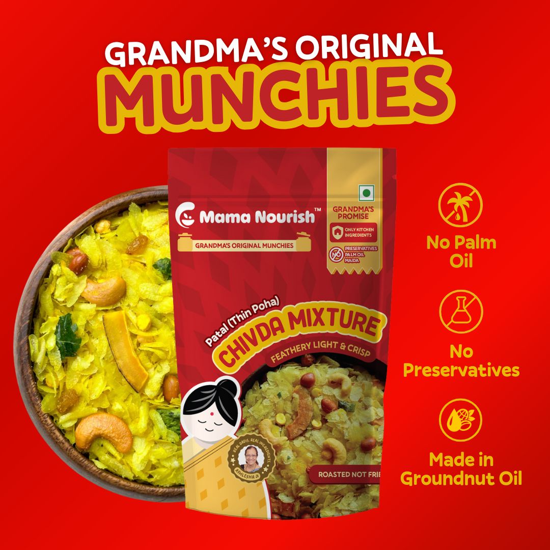 Festive Special Snack Combo | Traditional Namkeen & Laddu Bars by Grandmas | Homely Chivda Mixture | Diwali & Bhai Dooj Combo