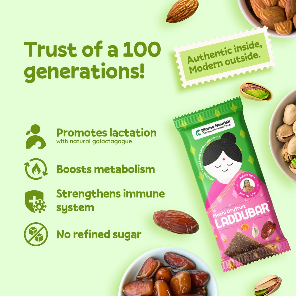 One for every need | New Mother's Gift (Gondh, Methi, Dryfruit) - Mama Nourish