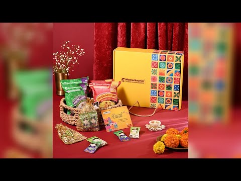 Mama Nourish Diwali Gift Box | Perfect Gift Hamper - Diwali & Bhai Dooj | Special Festive Gift Box | Grandma’s Recipes | No Nasties