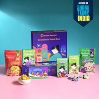 Shark Tank Special Edition. The Pitch-Perfect Collection. 5 Hero Snacks. 100% Natural. Grandma Approved.